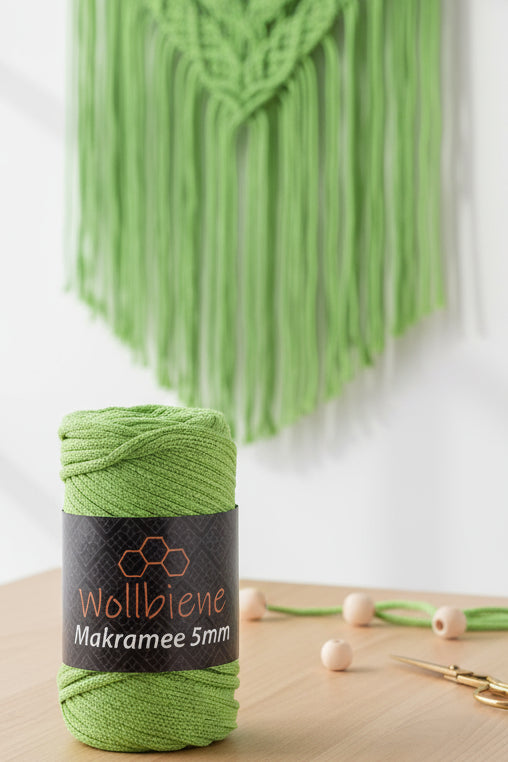 Wollbiene - Makramee Garn 5mm