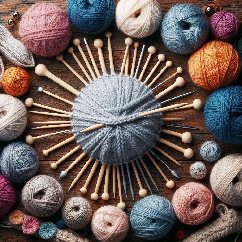 knitting needles