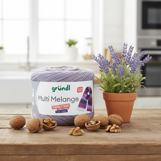 gründl - Multi Melange - Farbverlaufsgarn