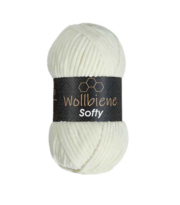 Wollbiene Softy - kuschelweiche Chenille-Wolle