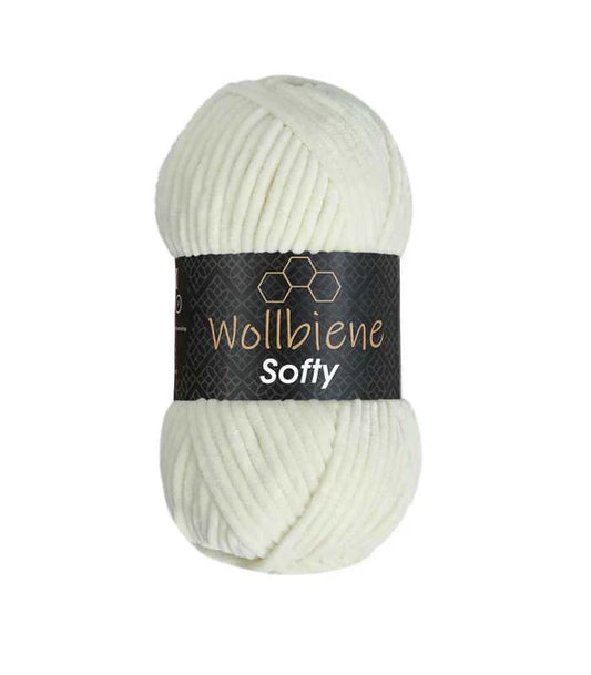 Wollbiene Softy - kuschelweiche Chenille-Wolle