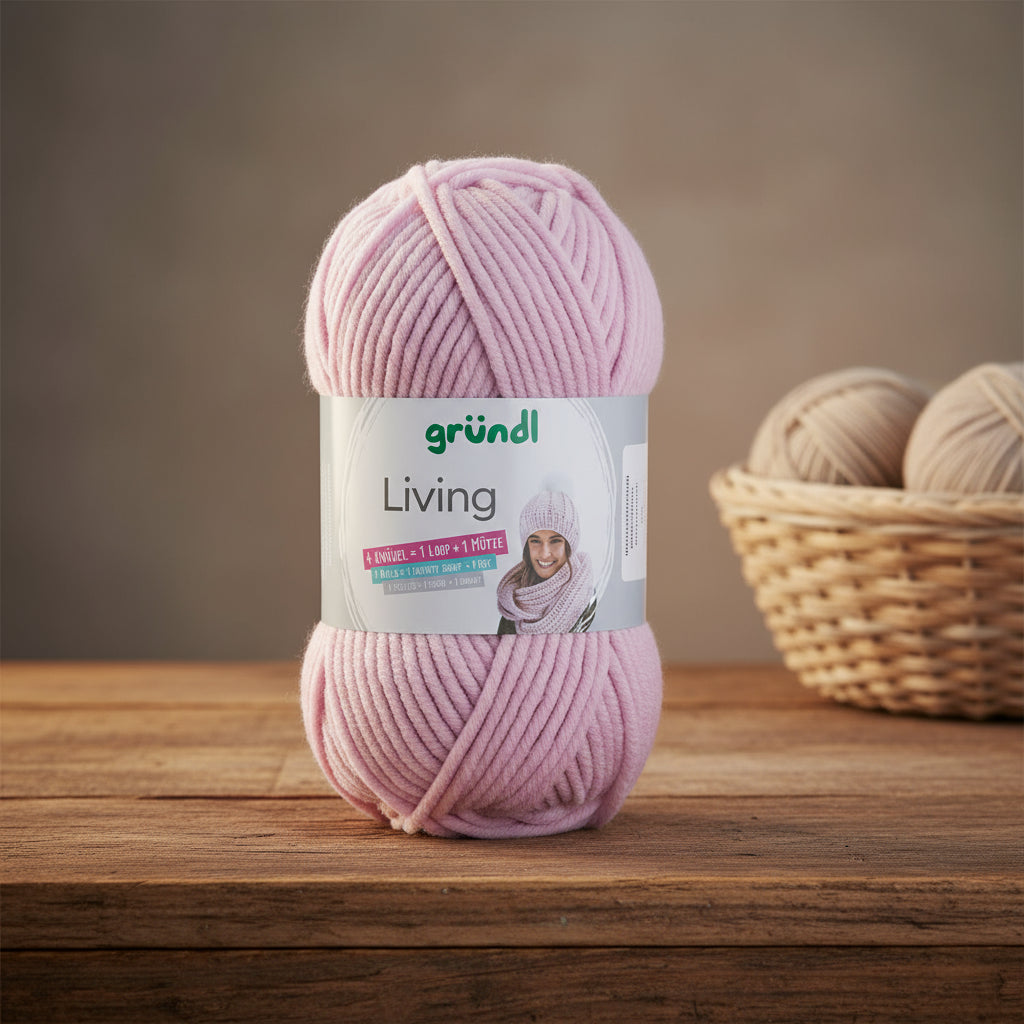 Gründl Living - Wolle mit Melange-Effekt und wolligem Charakter