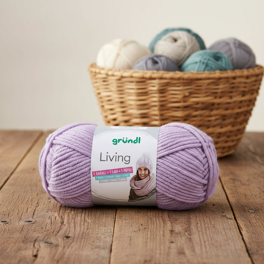 Gründl Living - Wolle mit Melange-Effekt und wolligem Charakter