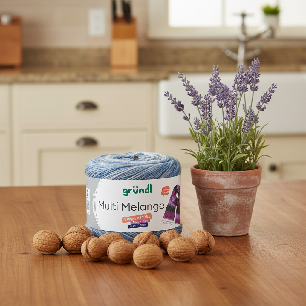 gründl - Multi Melange - Farbverlaufsgarn