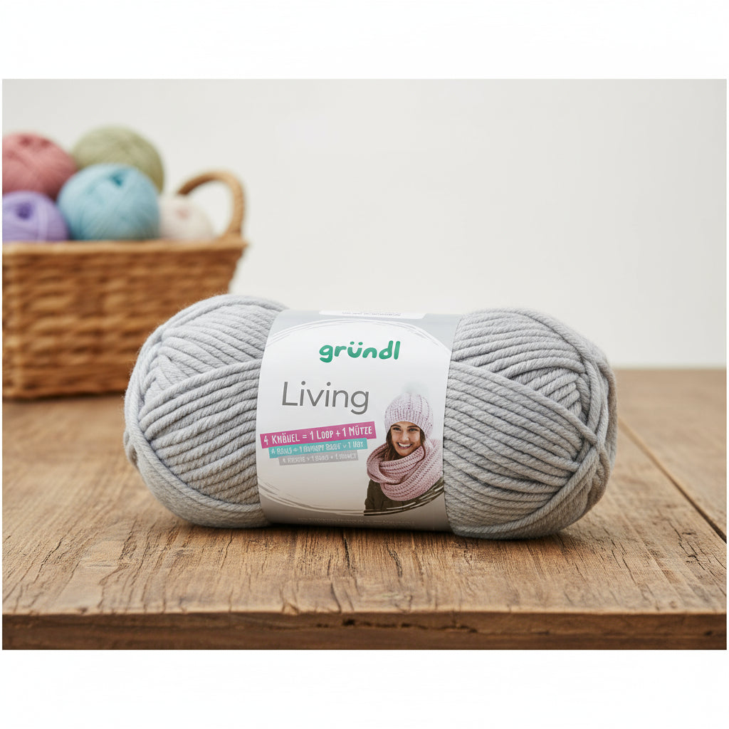 Gründl Living - Wolle mit Melange-Effekt und wolligem Charakter