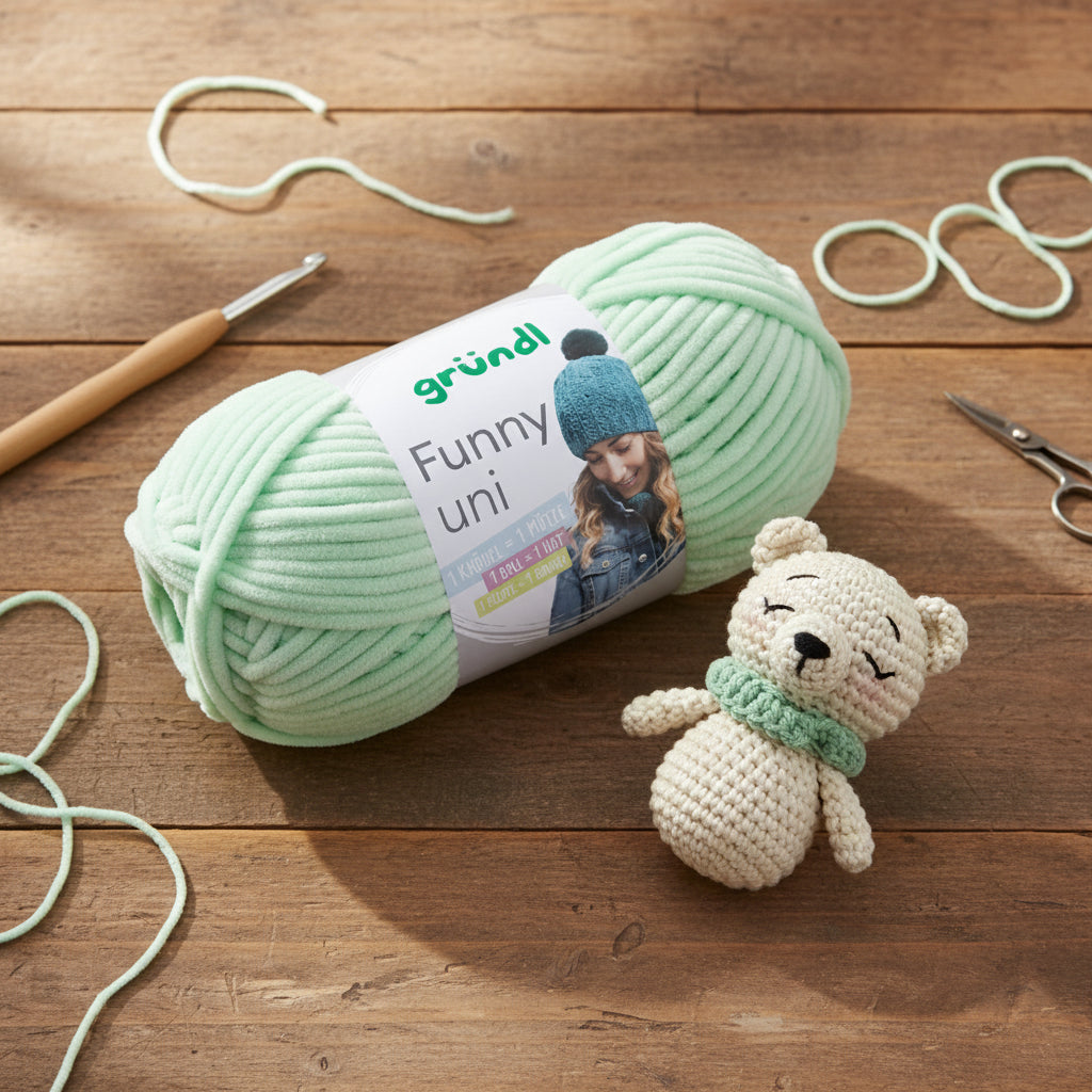 Gründl - Funny Uni - Chenillegarn