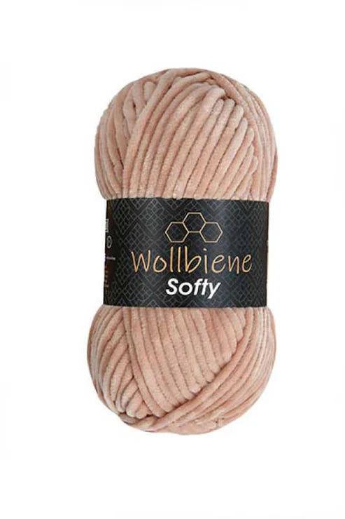 Wollbiene Softy - kuschelweiche Chenille-Wolle