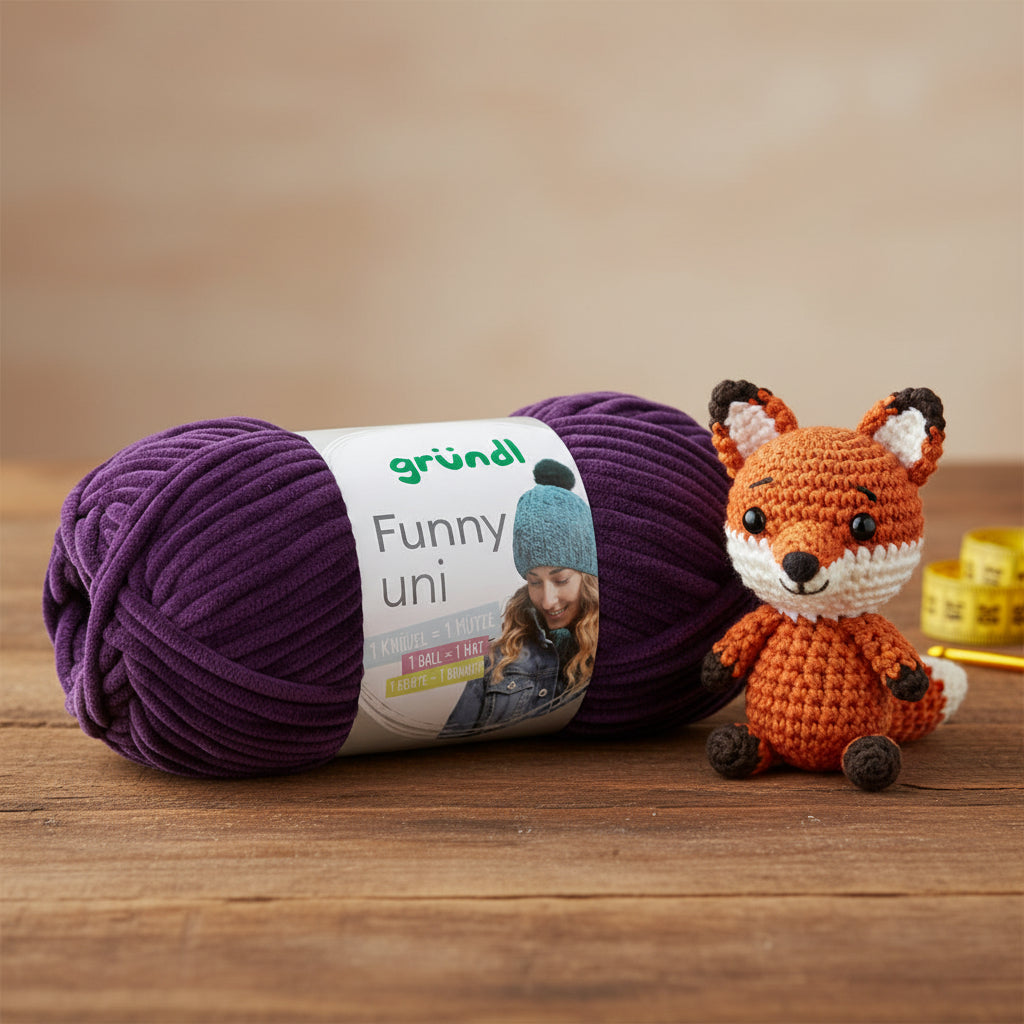 Gründl - Funny Uni - Chenillegarn