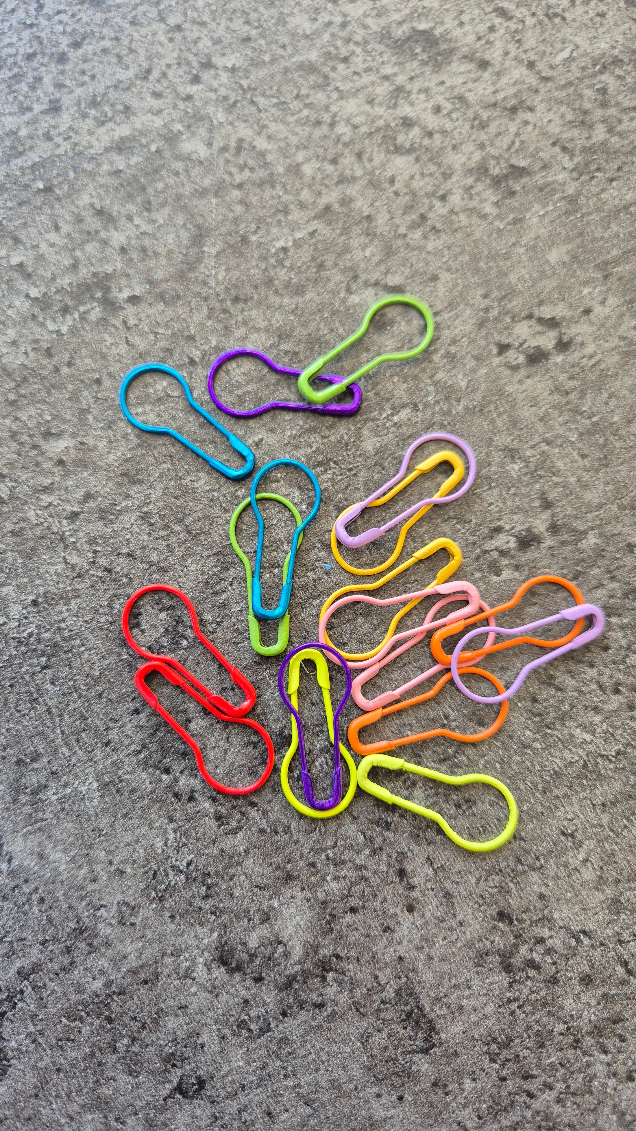 Maschenmarkierer - 20 Stück, bunt