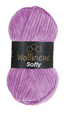 Wollbiene Softy - kuschelweiche Chenille-Wolle