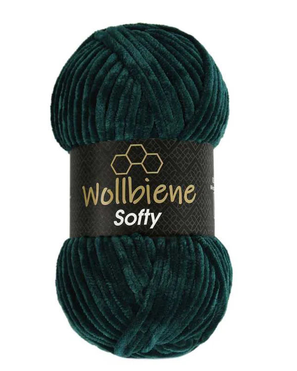 Wollbiene Softy - kuschelweiche Chenille-Wolle