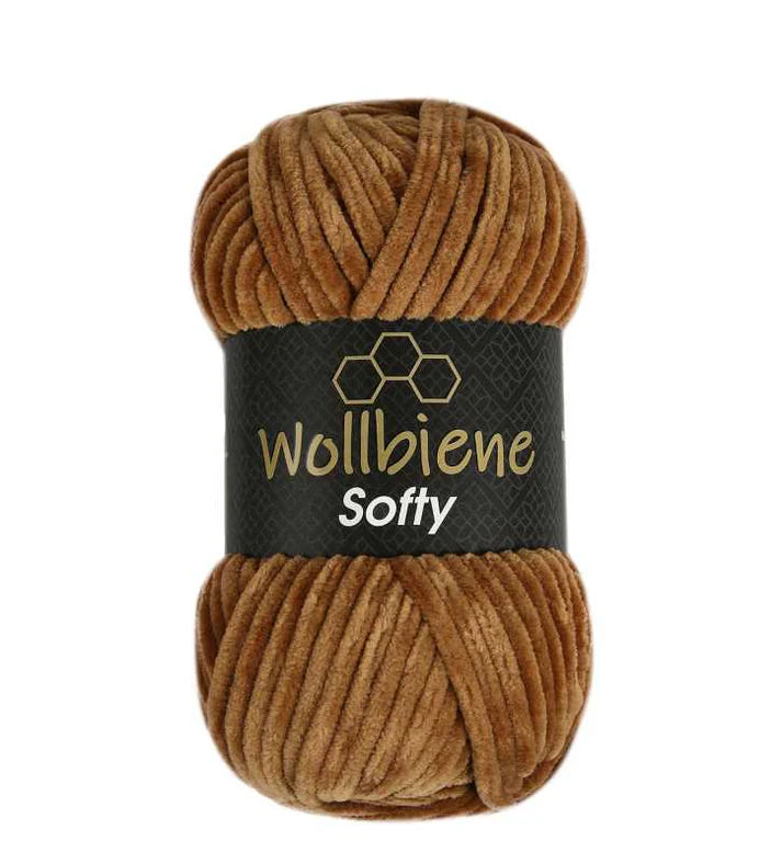 Wollbiene Softy - kuschelweiche Chenille-Wolle
