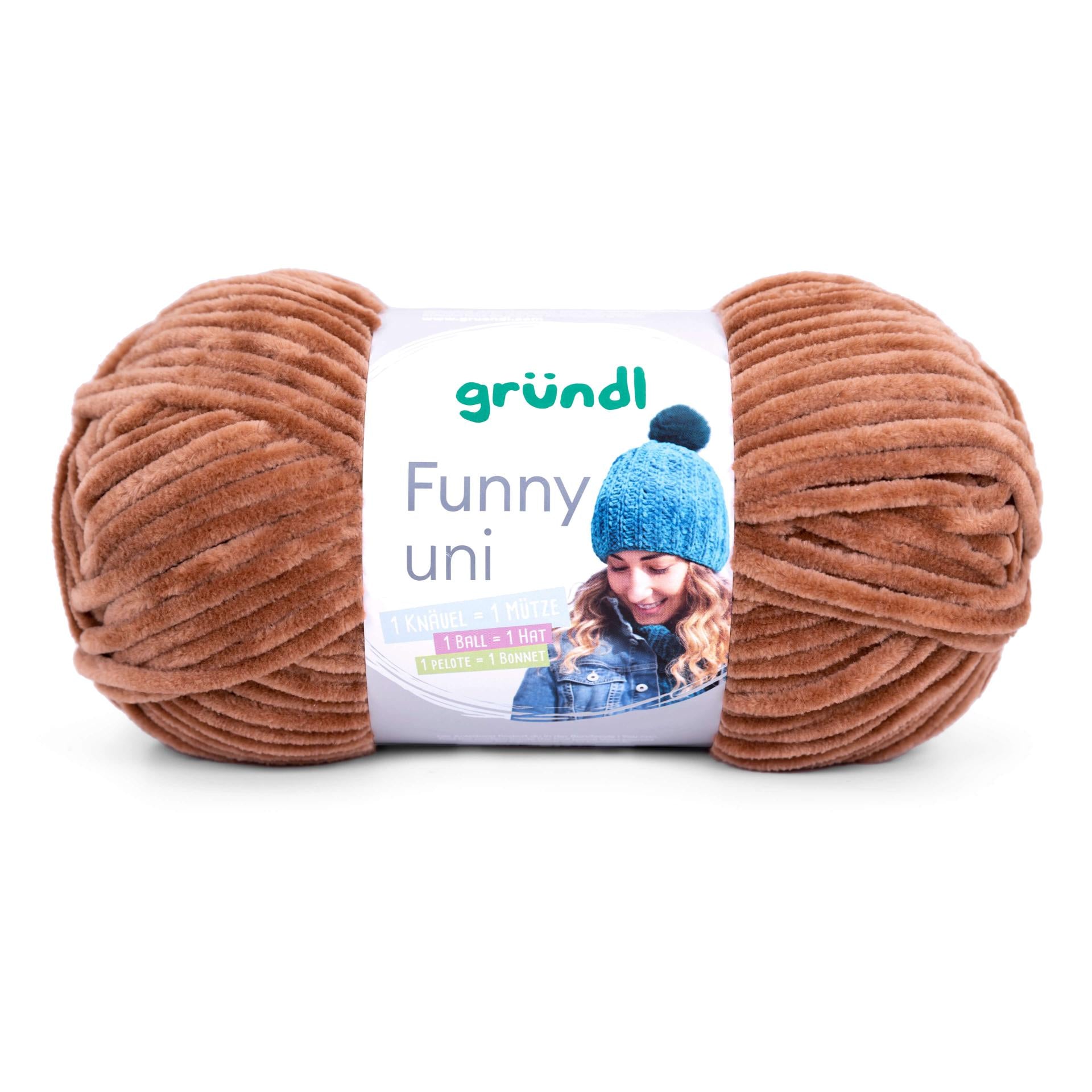 Gründl - Funny Uni - Chenillegarn