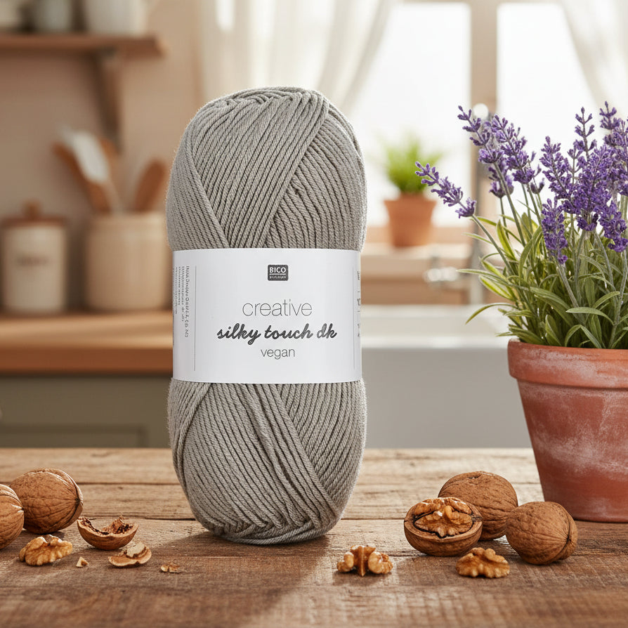 Rico - Creative Silky Touch dk - vegan - Wolle mit edlem Glanz