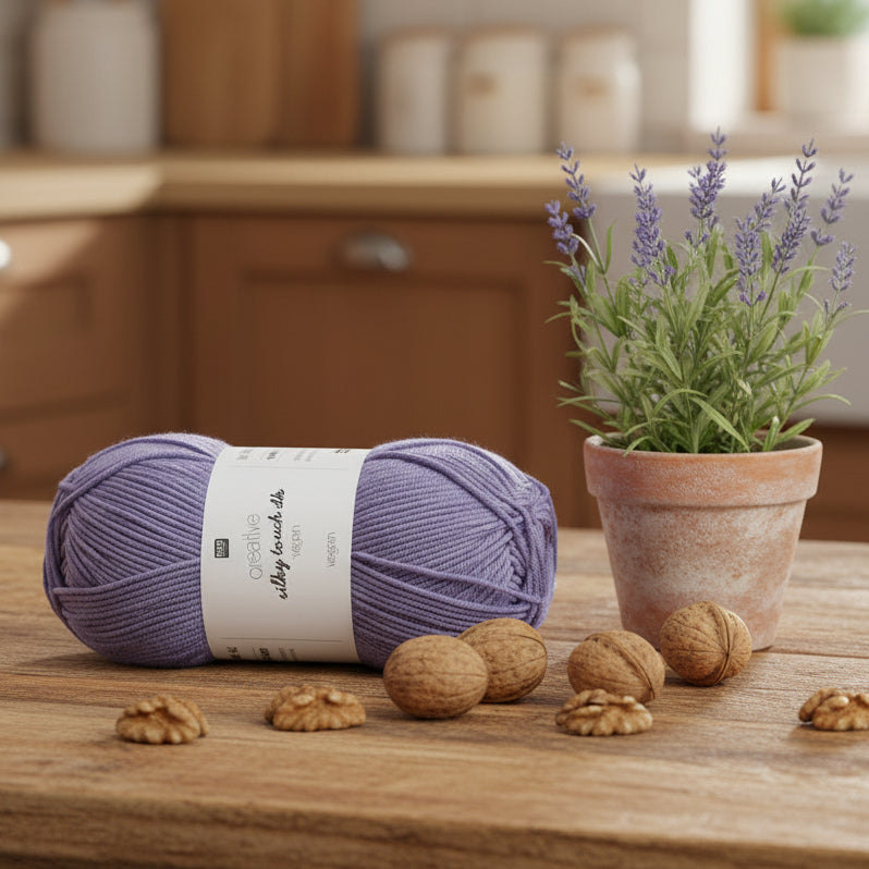 Rico - Creative Silky Touch dk - vegan - Wolle mit edlem Glanz