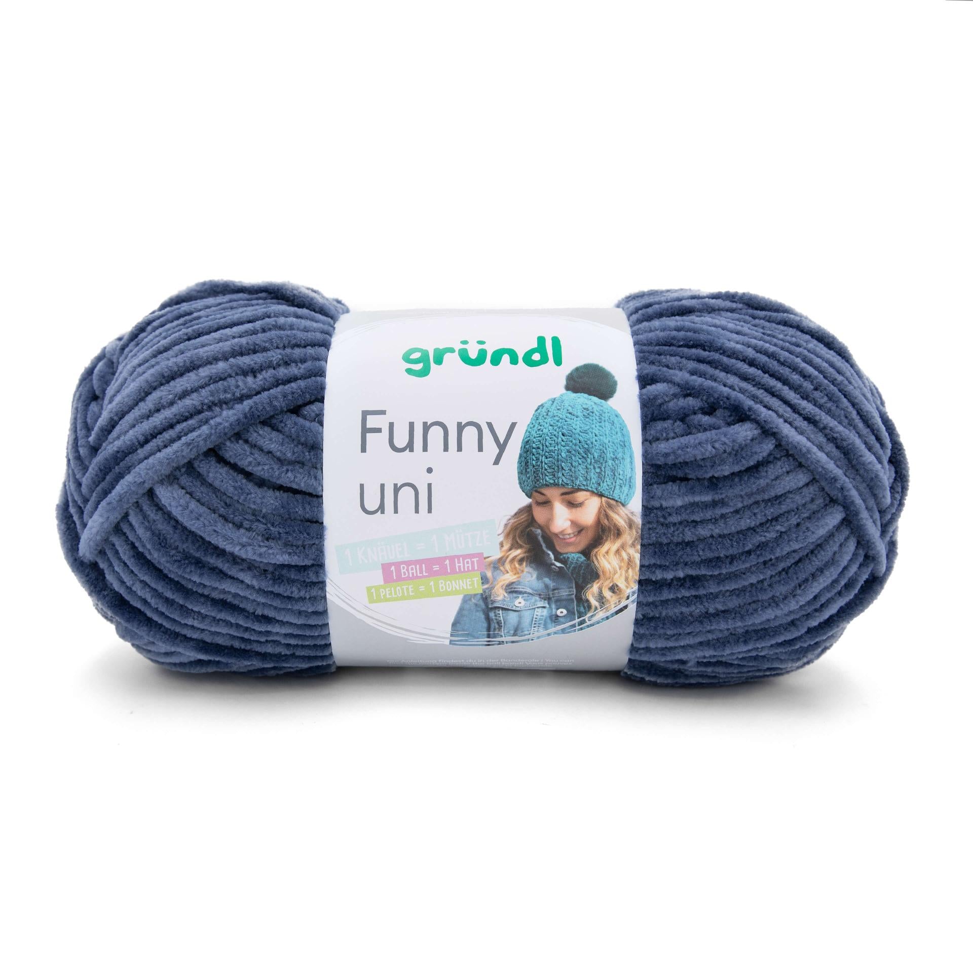 Gründl - Funny Uni - Chenillegarn