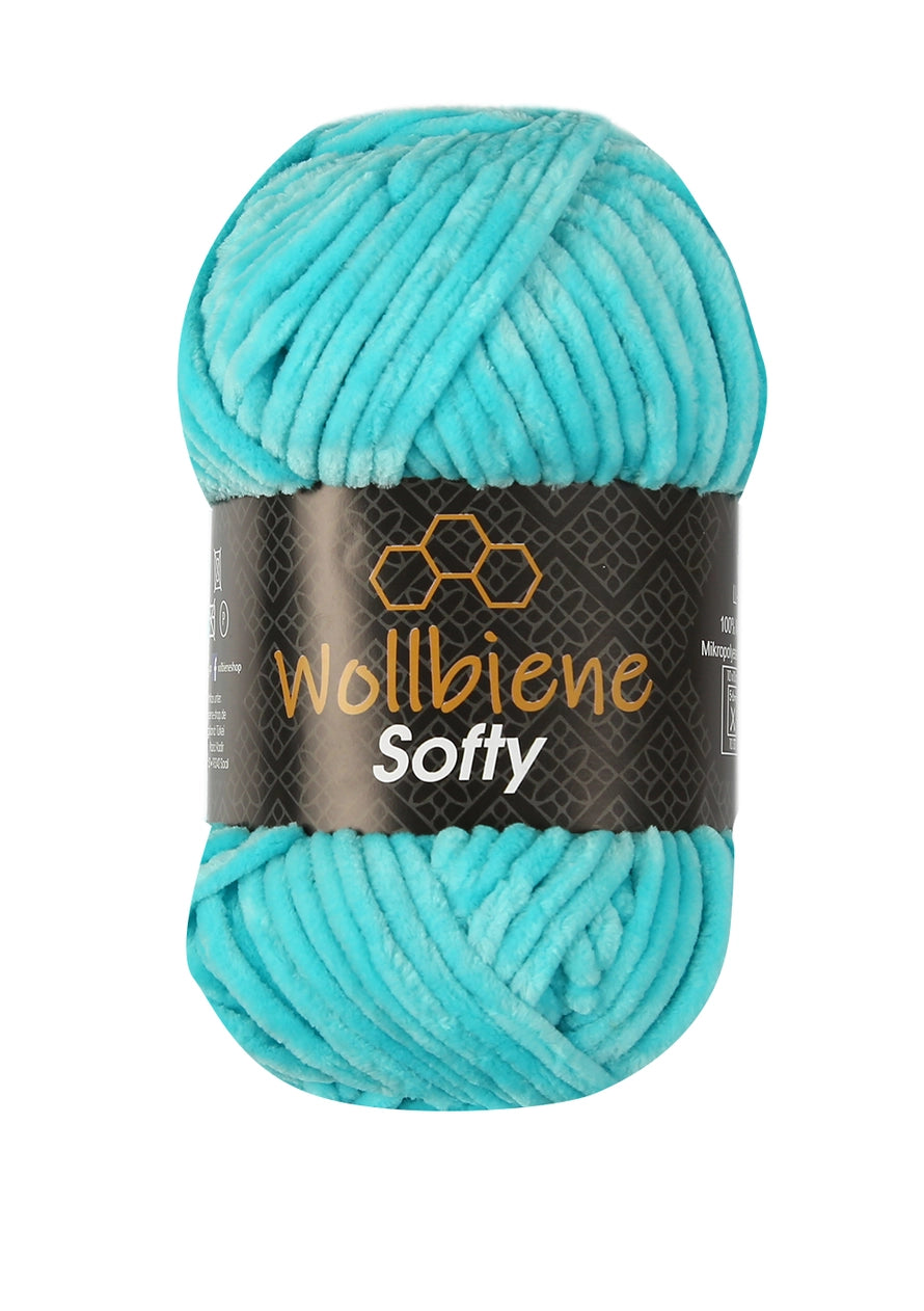 Wollbiene Softy - kuschelweiche Chenille-Wolle