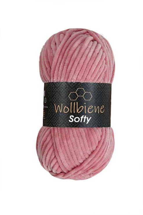 Wollbiene Softy - kuschelweiche Chenille-Wolle