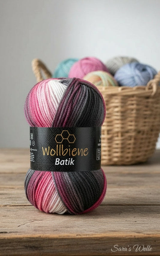 Wollbiene - Batik - Farbverlaufsgarn