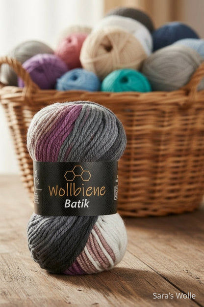Wollbiene - Batik - Farbverlaufsgarn