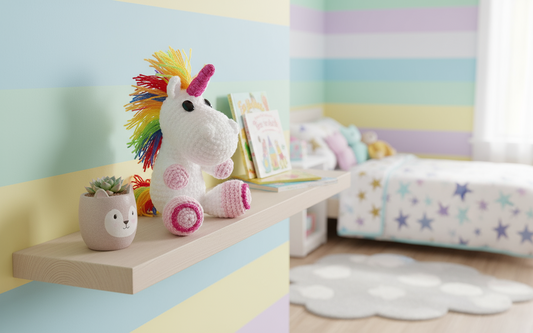 Folia Mini-Häkelset " Einhorn " zum Selberhäkeln