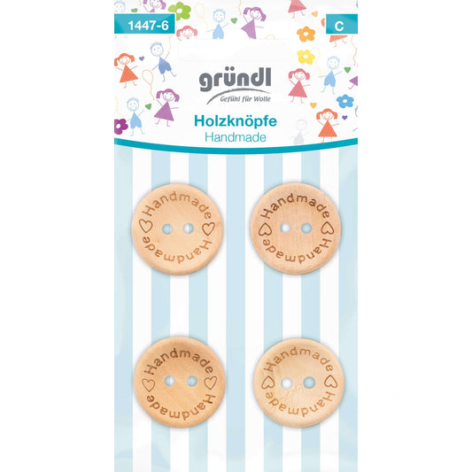 gründl - Holzknöpfe  "Handmade"