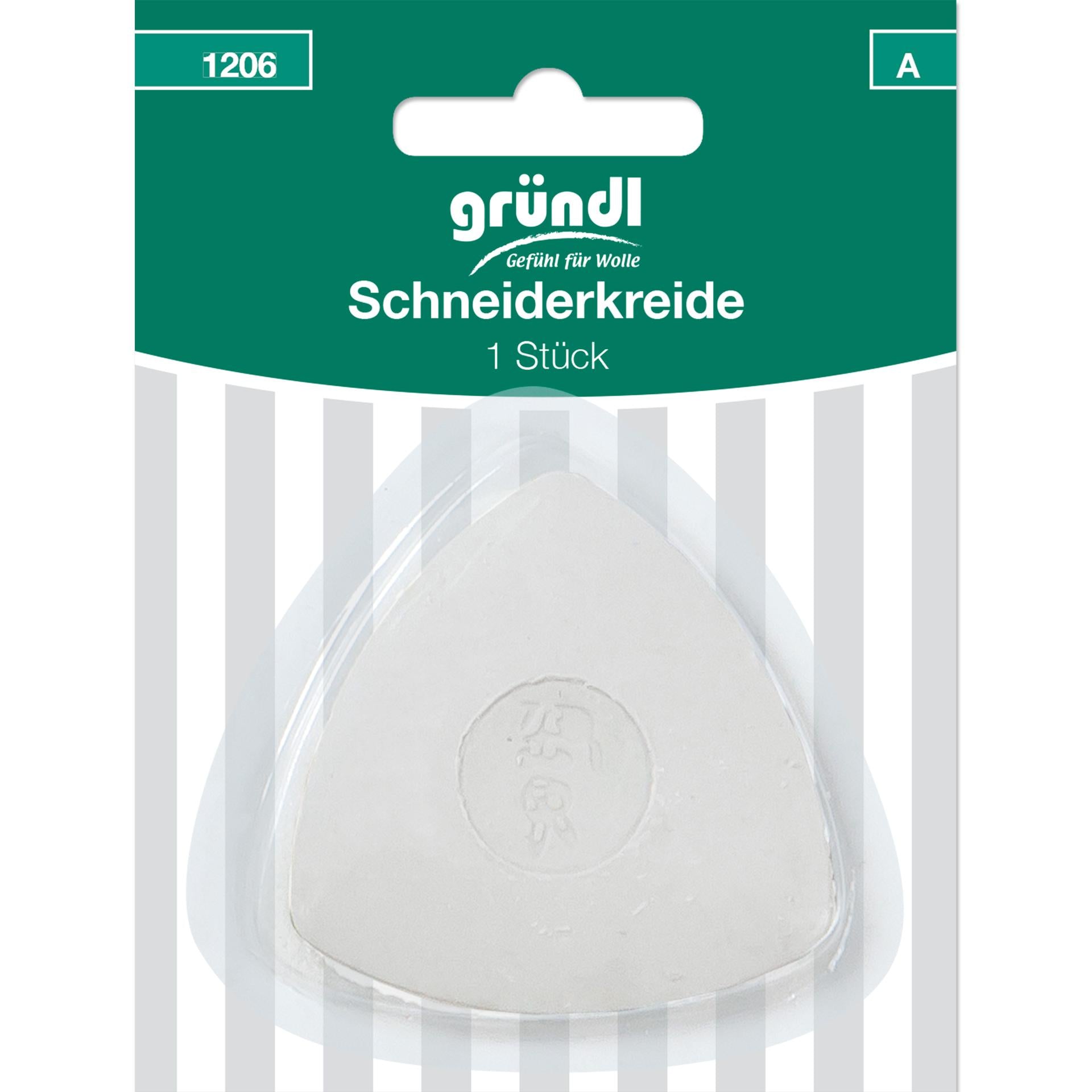 gründl - Schneiderkreide, 1 Stück