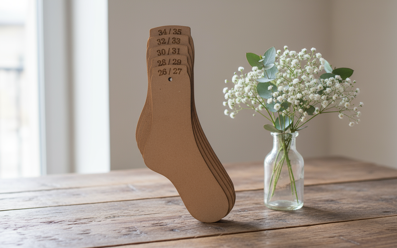 Sockenschablone / -bretter für Kinder