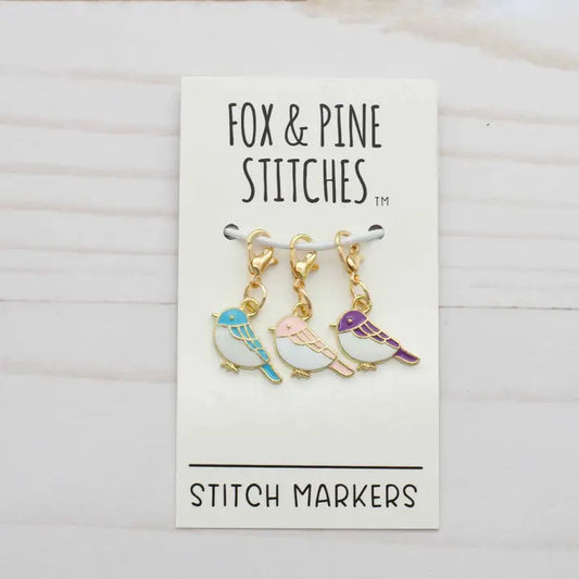 Fox & Pine - Fortschrittsmarkierer - Pastellvögel