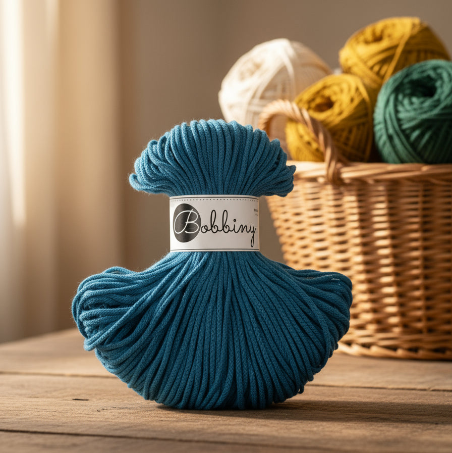 Bobbiny - Premium - Flechtkordel 5mm / 100m