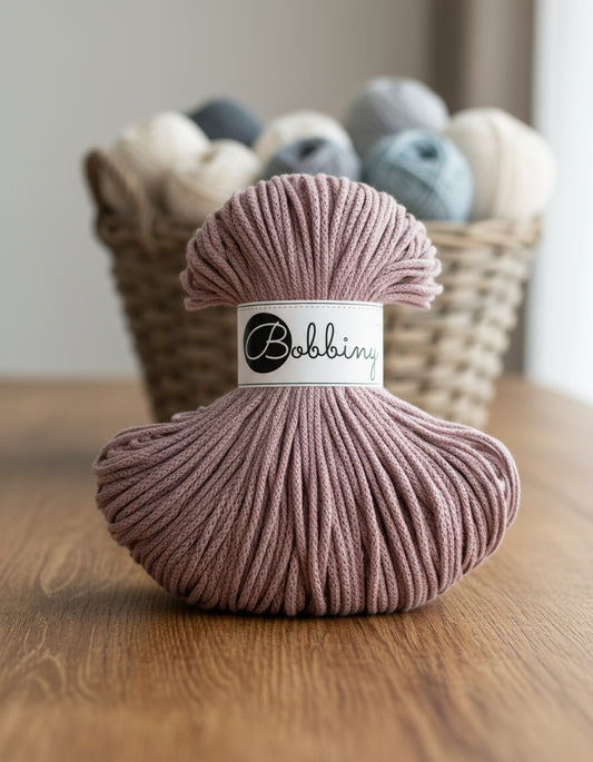 Bobbiny - Premium - Flechtkordel 5mm / 50m